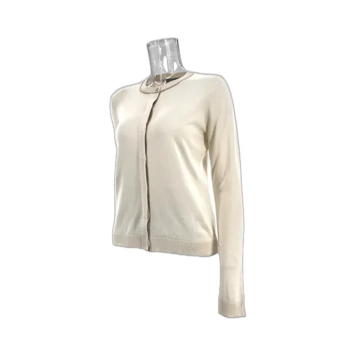 Long-Sleeved Knitted Cardigan