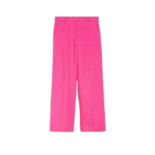 High Waisted Wide-Leg Trousers