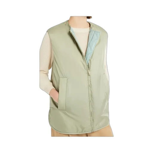 Zip-Up Drawstring Gilet