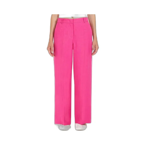 High Waisted Wide-Leg Trousers