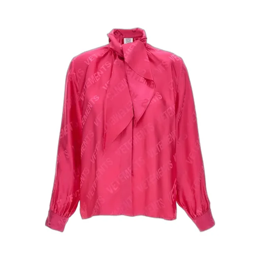 Long-Sleeve Lace-Up Shirt