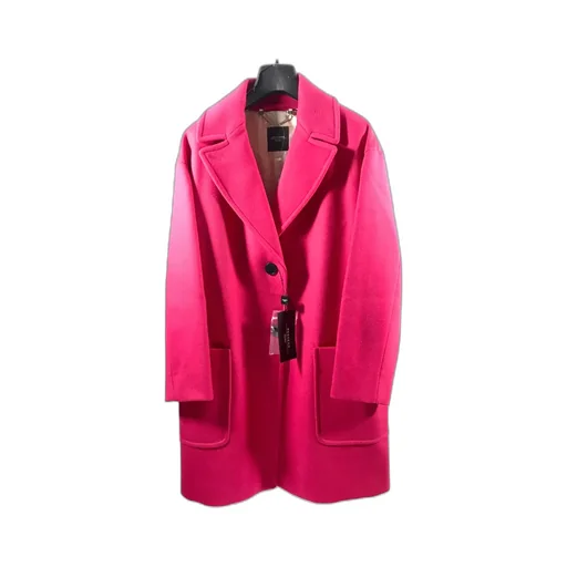 Long-Sleeved Lapel Coat