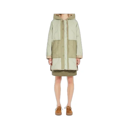 Belted Drawstring Coat