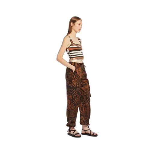 Twill Cargo Trousers