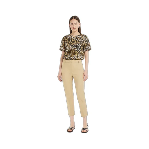 Belt-Loop Casual Pants