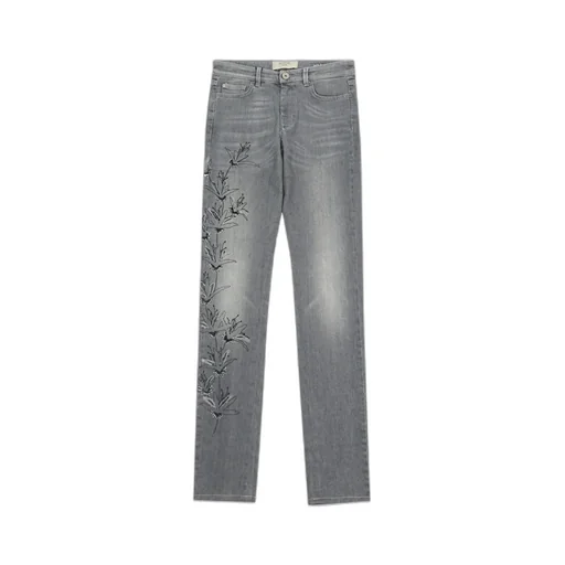 Logo Details Jeans