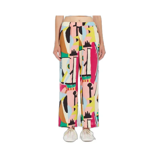 Pattern Printed Casual Pants