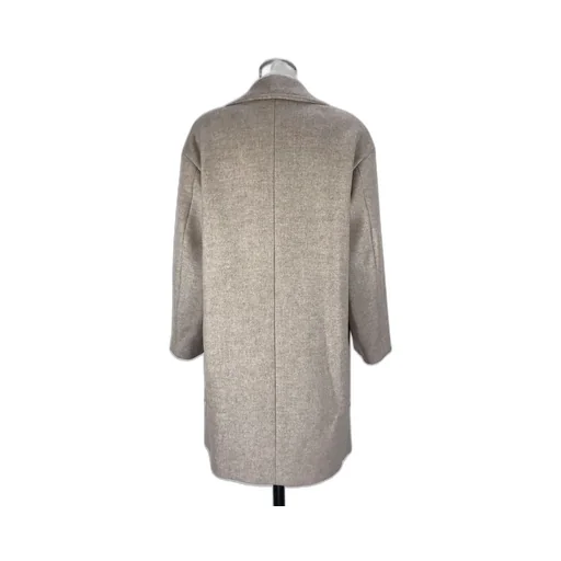 Long-Sleeved Lapel Coat