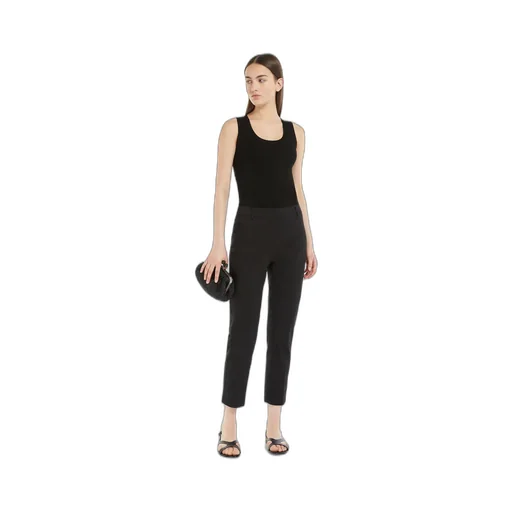 Slim-Fit Stretch Cotton Pants
