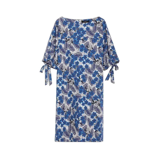Lace-Up Cuff Dress