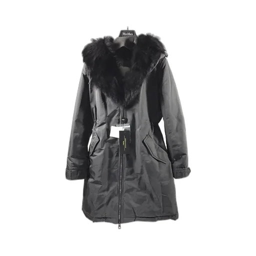 Logo Hooded Down Jacket