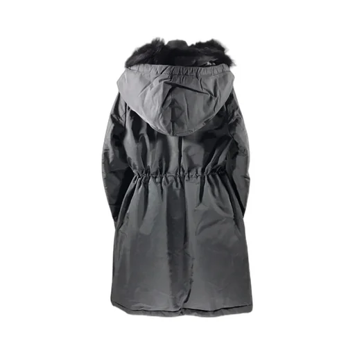 Logo Hooded Down Jacket