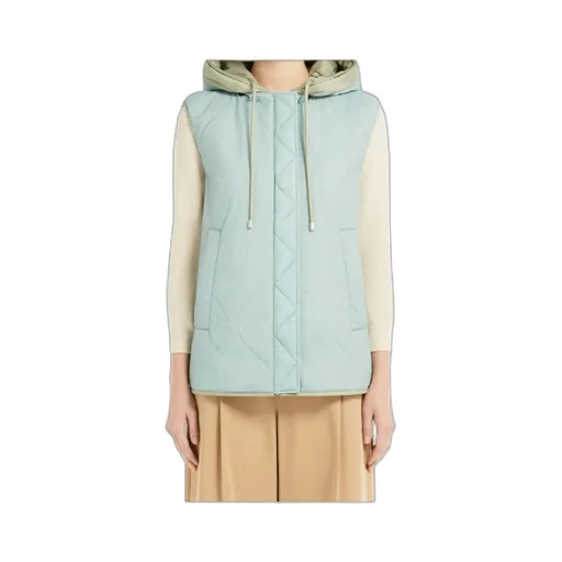 Zip-Up Drawstring Gilet