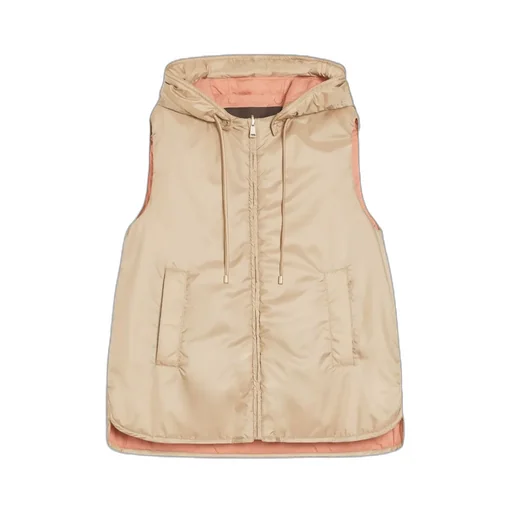 Zip-Up Drawstring Gilet