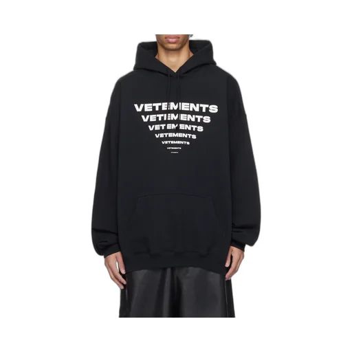 Pyramid Logo Printed Hoodie
