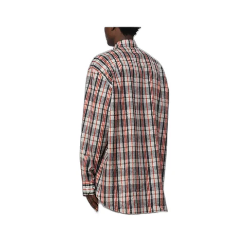 Plaid Long-Sleeved Shirt