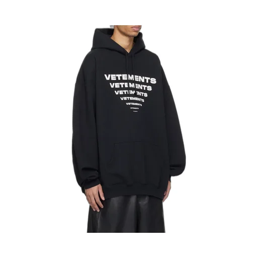 Pyramid Logo Printed Hoodie