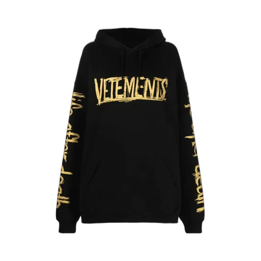 Logo-Printed Hooded Hoodie