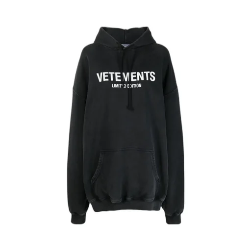 Logo Printed Drawstring Hoodie