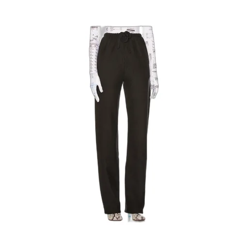 Hollowed-Out Casual Pants