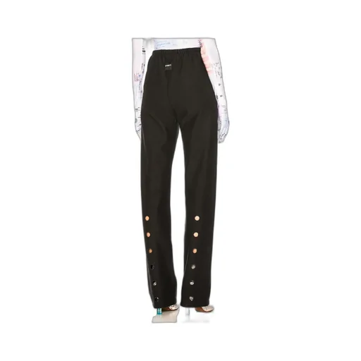 Hollowed-Out Casual Pants