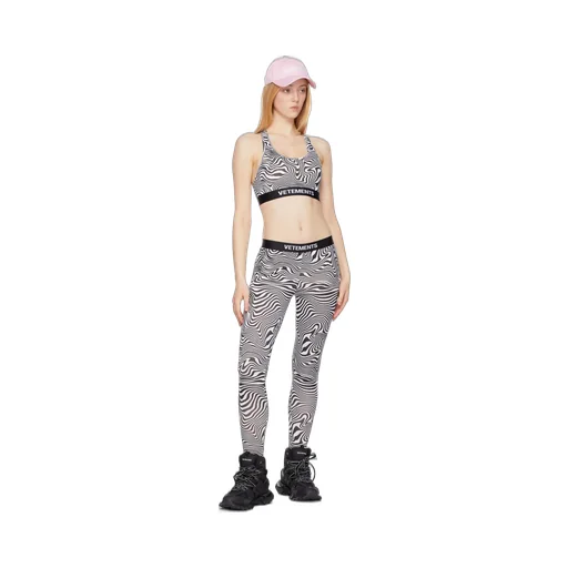 Zebra Printed Sports Vest