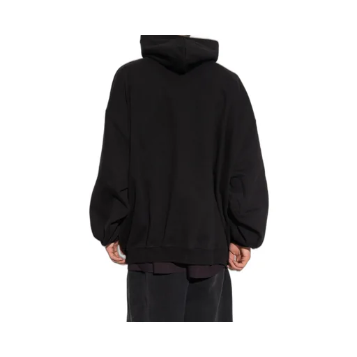 Rainbow Text-Print Hoodie