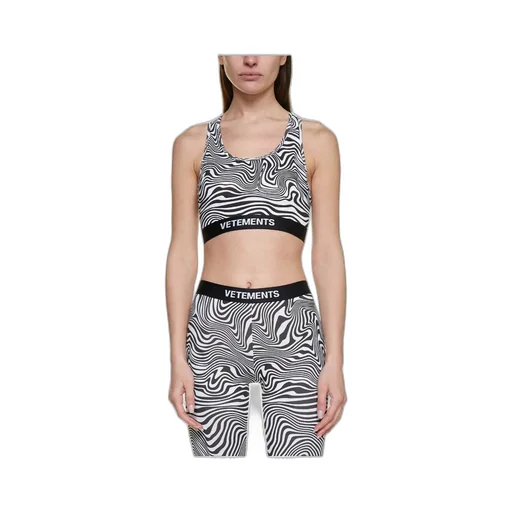 Zebra Printed Sports Vest