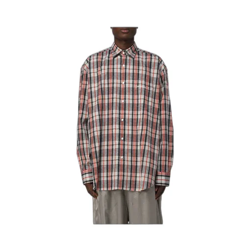 Plaid Long-Sleeved Shirt