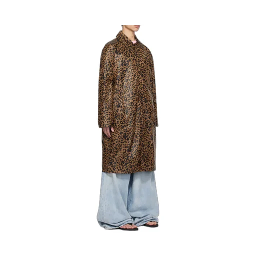 Leopard Print Coat