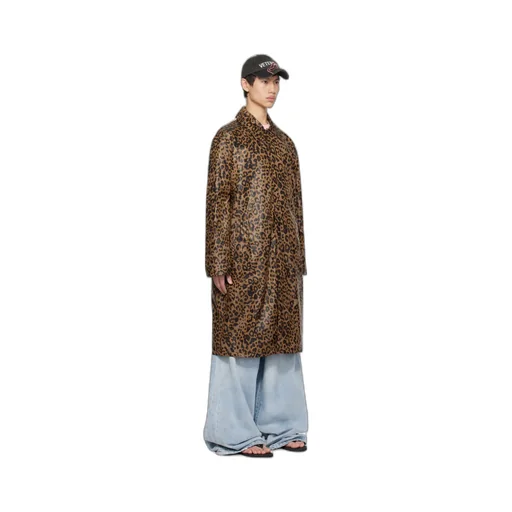 Leopard Print Coat
