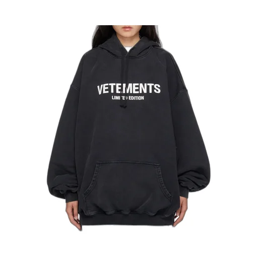 Logo Printed Drawstring Hoodie