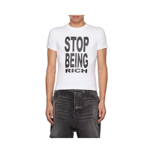Slogan Print T-Shirt