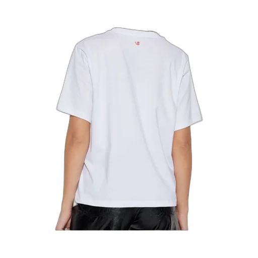 Slogan Printed Crewneck T-Shirt