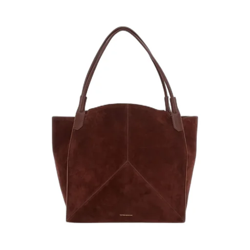 Logo Embossed Shoulder Bag