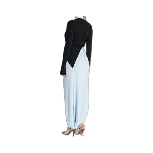 Knot-Detail Jersey Gown