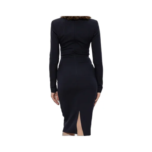 Crewneck Fitted Dress