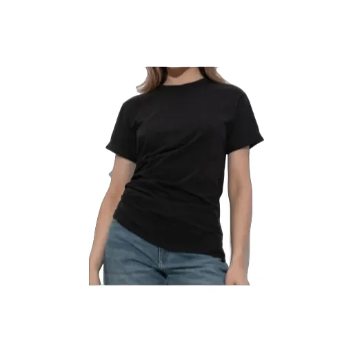 Asymmetrical Ruched T-Shirt
