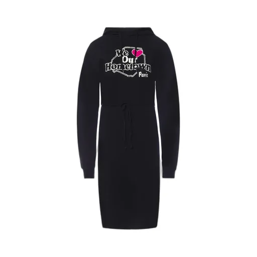 Oversized Hooded Dress