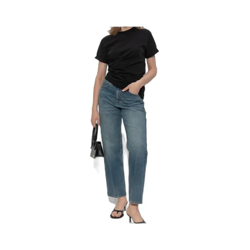 Asymmetrical Ruched T-Shirt