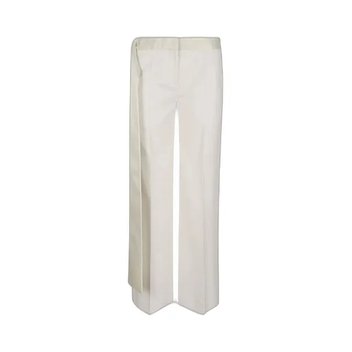 Satin Waistband Trousers