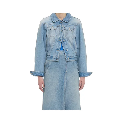 Padded Denim Jacket