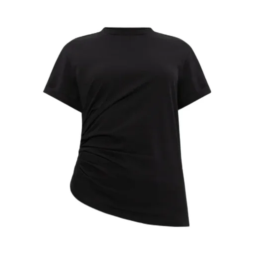 Asymmetrical Ruched T-Shirt