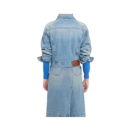 Padded Denim Jacket