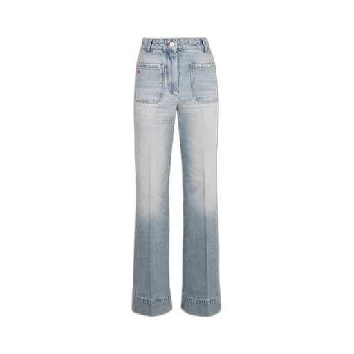 High-Rise Flared Jeans
