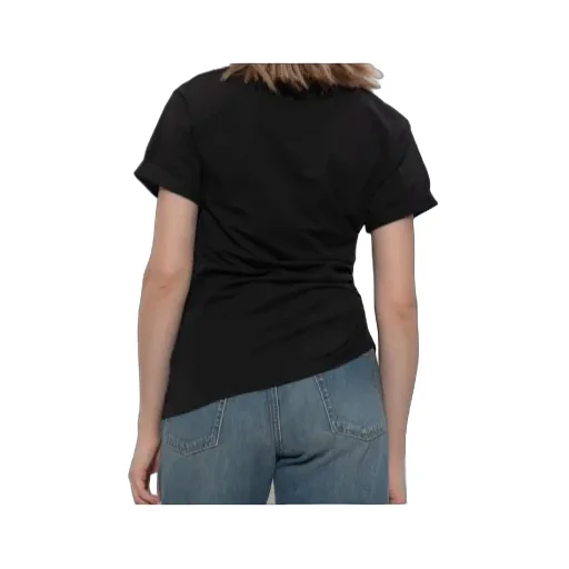 Asymmetrical Ruched T-Shirt