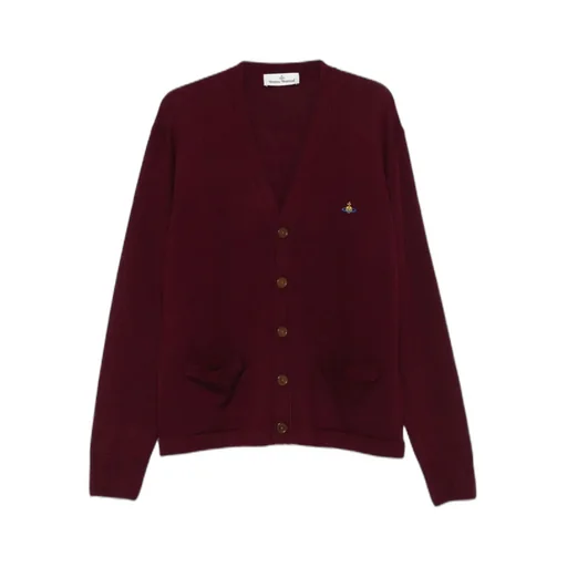 Orb Intarsia-Knit Cardigan