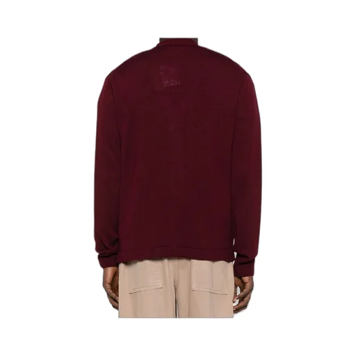 Orb Intarsia-Knit Cardigan