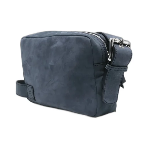 Leather Zip-Fastening Crossbody Bag
