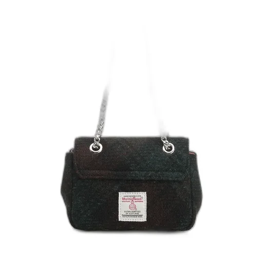 Orb Plaque Chain Shoulder Bag